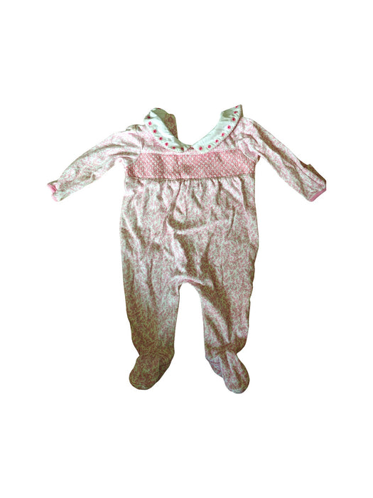 A Pink Onesies from Jojo Maman Bébé in size 3-6M for girl. (Front View)