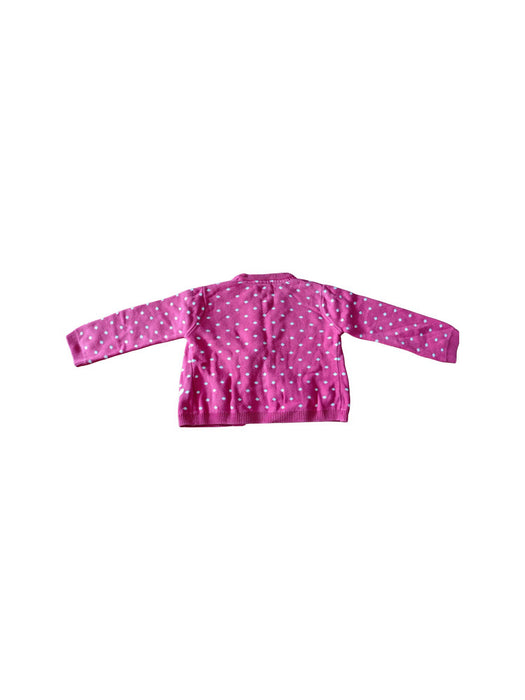 A Pink Cardigans from Frugi in size 12-18M for girl. (Back View)