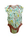 A Multicolour Short Sleeve Bodysuits from Kite in size 0-3M for neutral. (Front View)