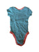 A Blue Short Sleeve Bodysuits from Kite in size 3-6M for girl. (Back View)