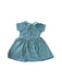 A Blue Short Sleeve Dresses from Petit Bateau in size 2T for girl. (Back View)