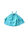 A Blue Sleeveless Dresses from Boden in size 3T for girl. (Back View)