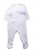 A White Onesies from Laranjinha in size 3-6M for neutral. (Back View)