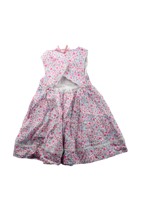 A Pink Sleeveless Dresses from Tommy Bahama in size 12-18M for girl. (Back View)