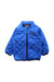 A Blue Puffer/Quilted Jackets from Patagonia in size 3-6M for boy. (Front View)