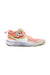 A Peach Sneakers from Nike in size 5T for girl. (Front View)