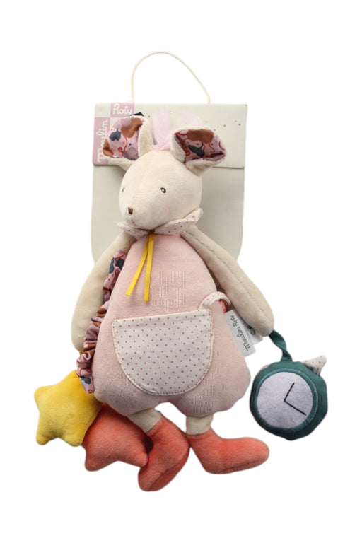 A Pink Musical Toys & Rattles from Moulin Roty in size O/S for neutral. (Front View)