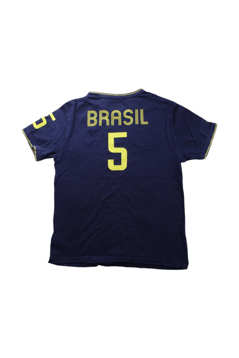 A Blue Short Sleeve T Shirts from Polo Ralph Lauren in size 10Y for boy. (Back View)