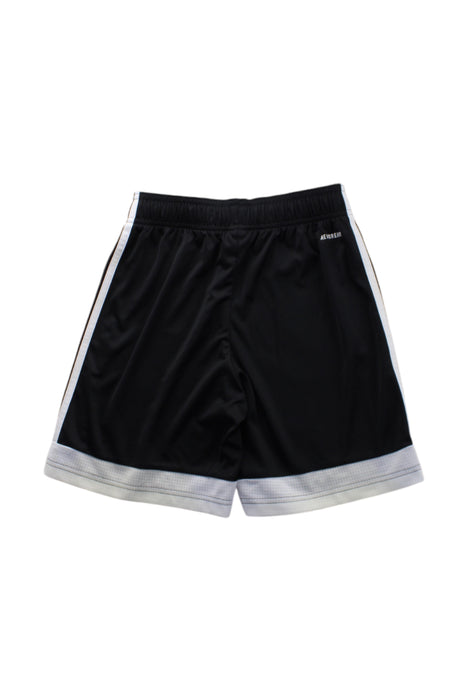 A Black Shorts from Adidas in size 11Y for boy. (Back View)