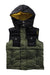 A Black Outerwear Vests from Diesel in size 6T for boy. (Front View)