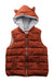 A Orange Outerwear Vests from Seed in size 7Y for boy. (Front View)