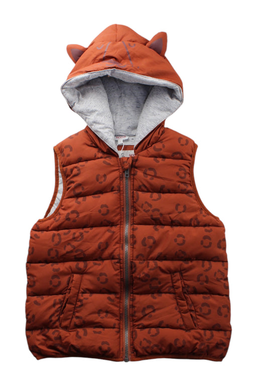 A Orange Outerwear Vests from Seed in size 7Y for boy. (Front View)