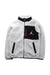 A Black Lightweight Jackets from Air Jordan in size 10Y for boy. (Front View)
