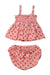 A Multicolour Shorts Sets from Oeuf in size 6-12M for girl. (Back View)