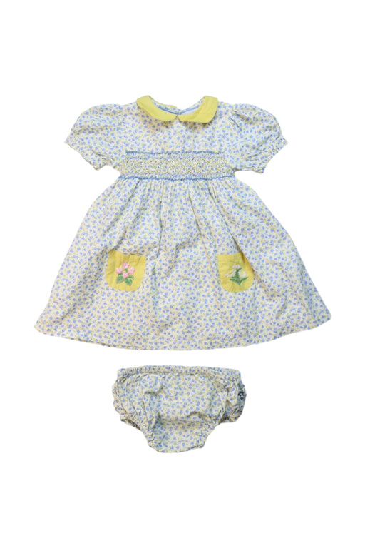 A Multicolour Dress Sets from Boden in size 12-18M for girl. (Front View)