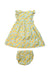 A Multicolour Dress Sets from Jojo Maman Bébé in size 12-18M for girl. (Back View)