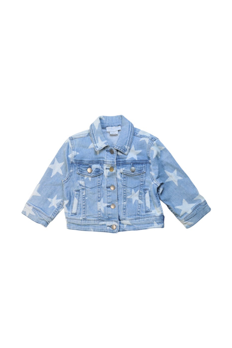 A Blue Lightweight Jackets from Stella McCartney in size 2T for girl. (Front View)