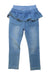 A Blue Jeggings from Petit Main in size 3T for girl. (Front View)