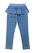 A Blue Jeggings from Petit Main in size 3T for girl. (Back View)