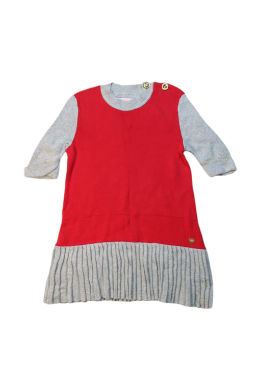 A Red Sweater Dresses from Juicy Couture in size 2T for girl. (Front View)