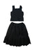 A Black Skirt Sets from Bonpoint in size 4T for girl. (Back View)