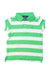 A Green Short Sleeve Polos from Ralph Lauren in size 3T for girl. (Front View)