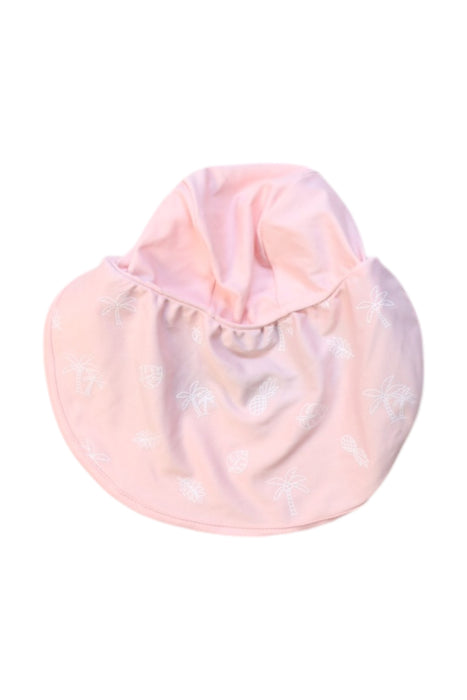 A Pink Sun Hats from Barrel in size 3T for girl. (Back View)