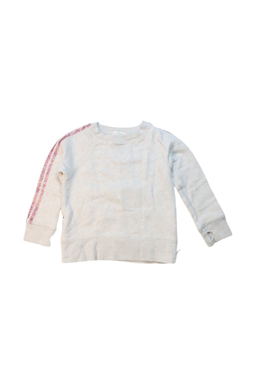 A Grey Crewneck Sweatshirts from Crewcuts in size 2T for girl. (Front View)