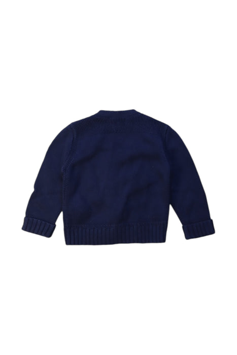 A Navy Cardigans from Ralph Lauren in size 18-24M for boy. (Back View)