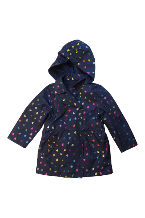 A Multicolour Lightweight Jackets from London Fog in size 4T for girl. (Front View)