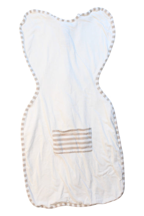 A White Sleepsacs from Love To Dream in size 0-3M for neutral. (Back View)