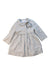 A Grey Long Sleeve Dresses from Special Day in size 18-24M for girl. (Front View)