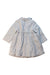 A Grey Long Sleeve Dresses from Special Day in size 18-24M for girl. (Back View)