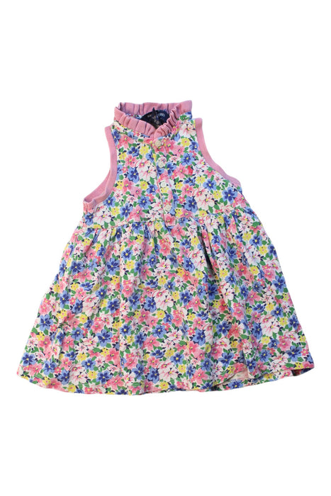 A Multicolour Sleeveless Dresses from Ralph Lauren in size 12-18M for girl. (Front View)