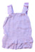 A Purple Sleeveless Dresses from Nicholas & Bears in size 2T for girl. (Back View)