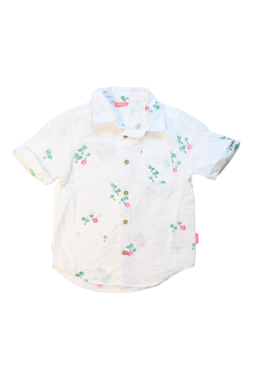 A Multicolour Short Sleeve Shirts from Sunuva in size 4T for girl. (Front View)