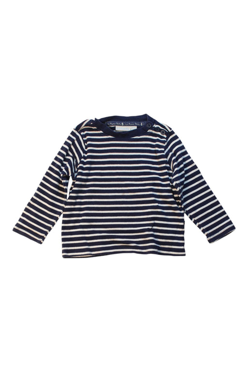 A Navy Long Sleeve T Shirts from Jojo Maman Bébé in size 18-24M for neutral. (Front View)