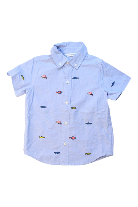 A Multicolour Short Sleeve Shirts from Janie & Jack in size 3T for boy. (Front View)