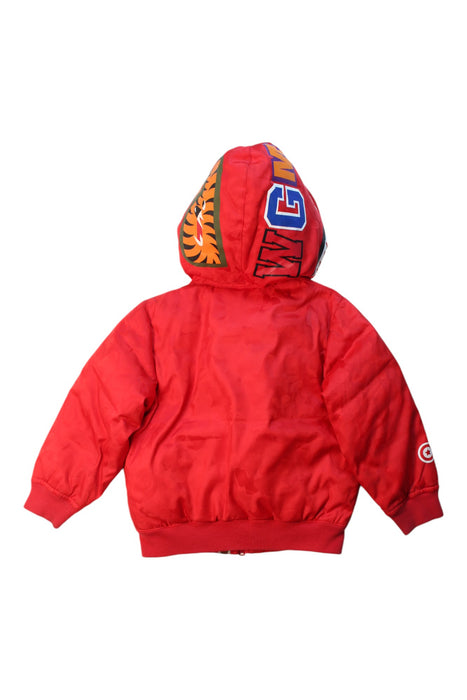 A Multicolour Lightweight Jackets from BAPE KIDS in size 3T for boy. (Back View)