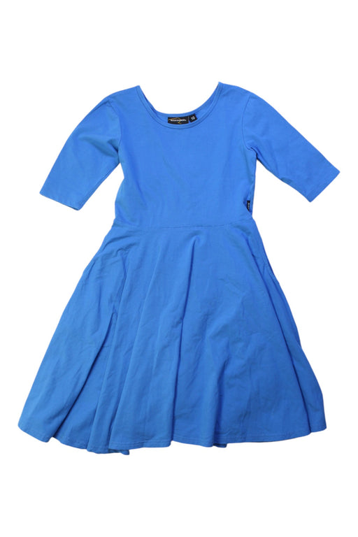 A Blue Long Sleeve Dresses from Rock Your Kid in size 10Y for girl. (Front View)