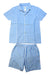 A Blue Pyjama Sets from Jacadi in size 12Y for boy. (Front View)