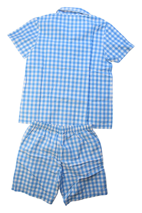 A Blue Pyjama Sets from Jacadi in size 12Y for boy. (Back View)