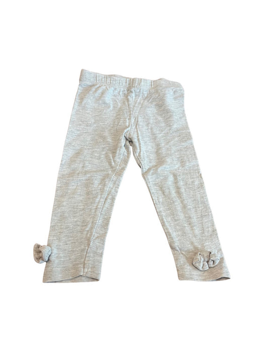 A Grey Leggings from Du Pareil au même in size 12-18M for girl. (Front View)