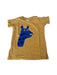 A Yellow Short Sleeve T Shirts from Seed in size 18-24M for neutral. (Front View)