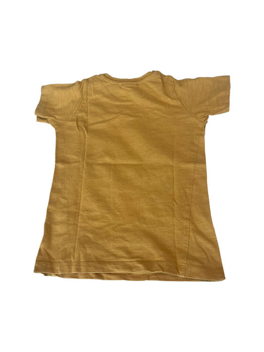 A Yellow Short Sleeve T Shirts from Seed in size 18-24M for neutral. (Back View)