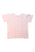 A Pink Short Sleeve Tops from Kidsagogo in size 4T for girl. (Front View)