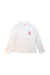 A White Long Sleeve Tops from Why and 1/2 in size 7Y for girl. (Front View)