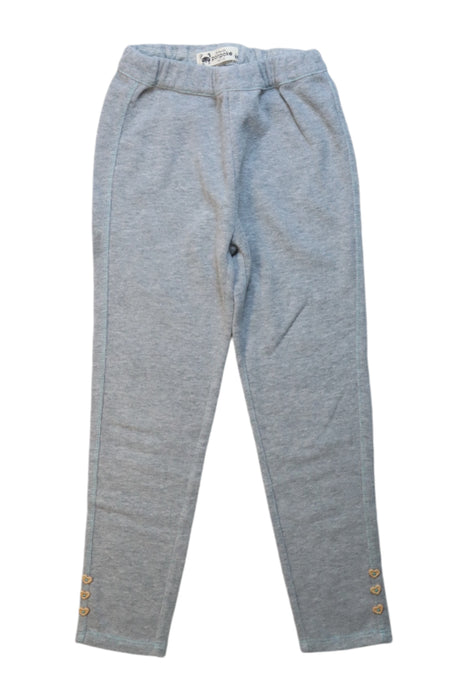 A Grey Sweatpants from As Know As Ponpoko in size 7Y for girl. (Front View)