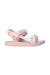 A Pink Sandals from Monnalisa in size 9Y for girl. (Front View)