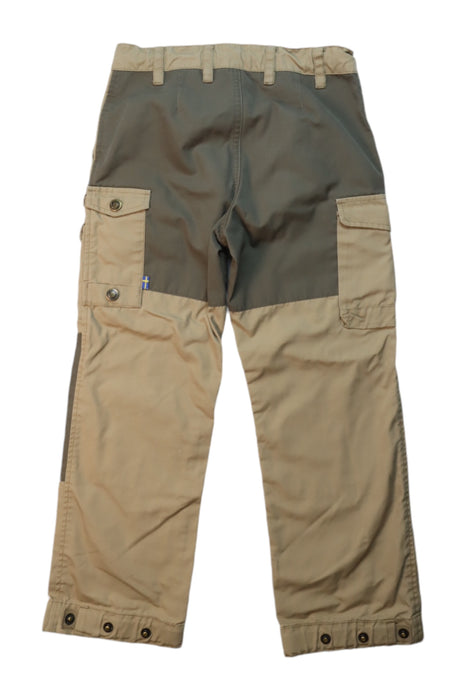 A Beige Casual Pants from Fjällräven in size 7Y for boy. (Back View)